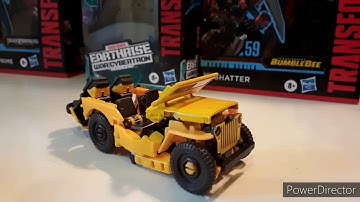 Transformers Studio series #57 : offroad BUMBLEBEE  transformation
