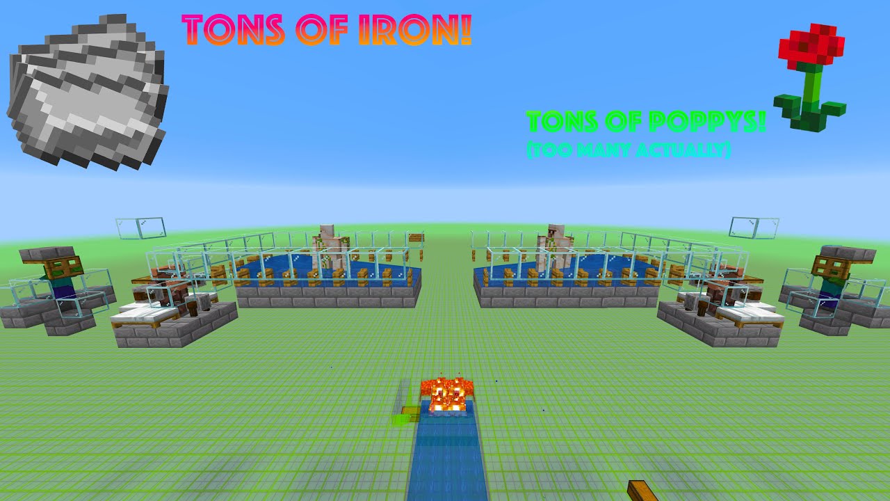 BEST 1.16 Iron Farm! (Tutorial) - YouTube