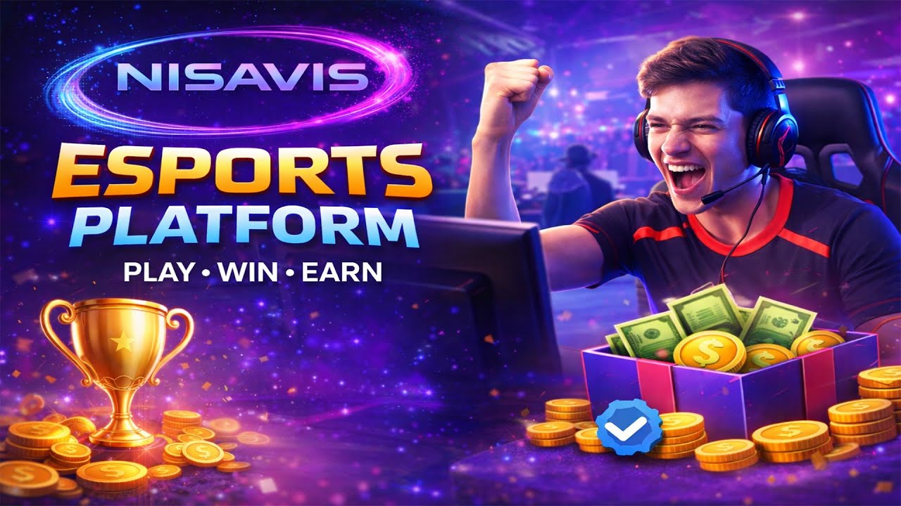 🔴NISAVIS Live PRIZE money | BEST ESPORTS Platform in INDIA | BGMI, FREE FIRE, Fortnite & more FREE