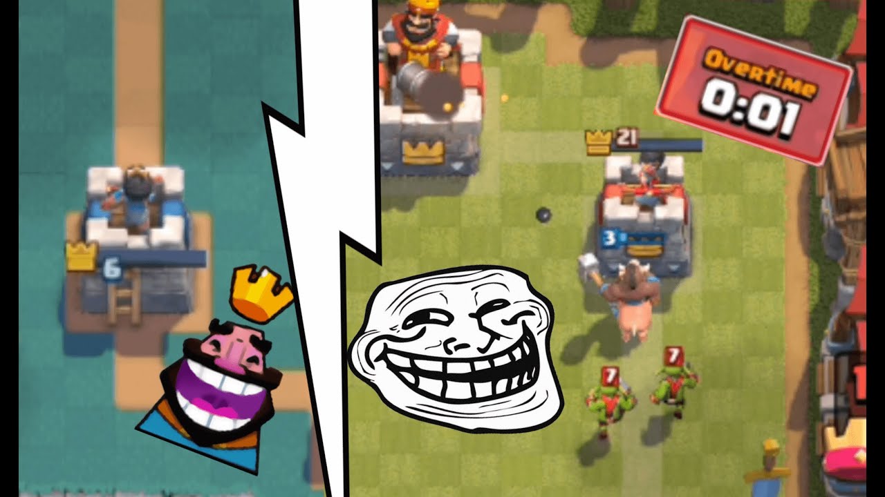 Clash Royale Funny MontageThe Best Moments, Fails, Close Matches