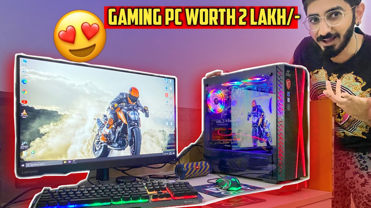 My New Gaming PC Worth 2 Lakhs..⭐️ YouTube