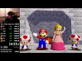 Super Mario 64 16 Star Speedrun 14:53