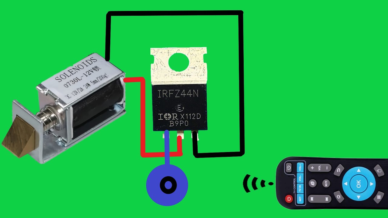 Новая идея — дистанционное управление с помощью Mosfet