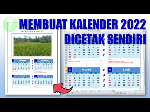 Cara Membuat Kalender Sendiri