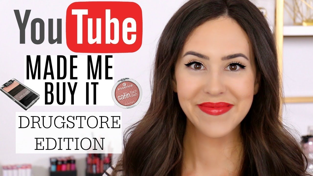 Favourite Drugstore Makeup Youtube Made Me Buy