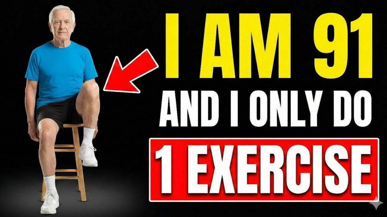 Вам больше 60, и вы теряете силу в ногах? Выполняйте это упражнение на стуле, чтобы оставаться в ...