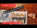Chicken breakdown  cracklins