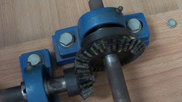 Kết cấu cơ khí - truyền động bánh răng côn