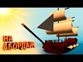 ДВА на ДВА | Постройка Боевого Корабля & Морской Бой | Gmod
