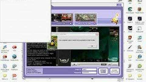 WolfTeam Specs Error