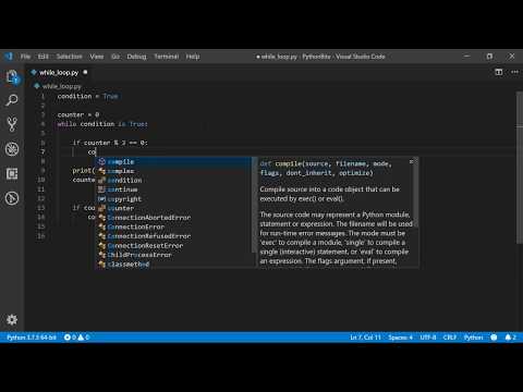 Python Bite - while loop