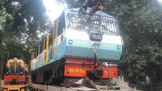 5Th Zdm3 Narrow Gauge Loco Chugs Out Of Parel Workshop For Kalka-Shimla Railway News Station