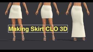 How to Make Skirt Block Patterns CLO 3D/Auto Pattern Making Tool | Part 2