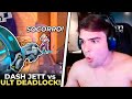 JETT USOU DASH NA ULT DA DEADLOCK E ISSO ACONTECEU! XAROLA IMPRESSIONADO COM CLUTCH - VALORANT CLIPS