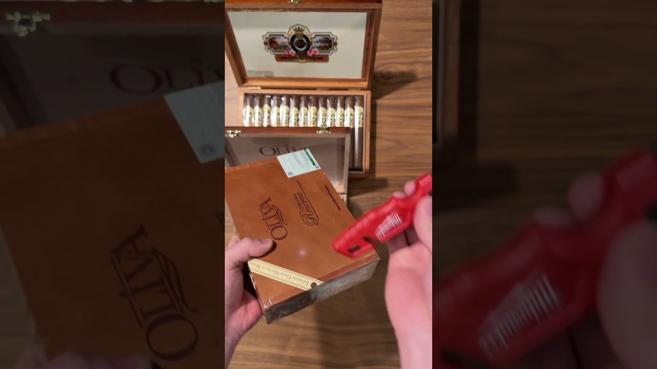 Satisfying cigar unboxing! #asmr #original #unboxing #cigar #satisfying