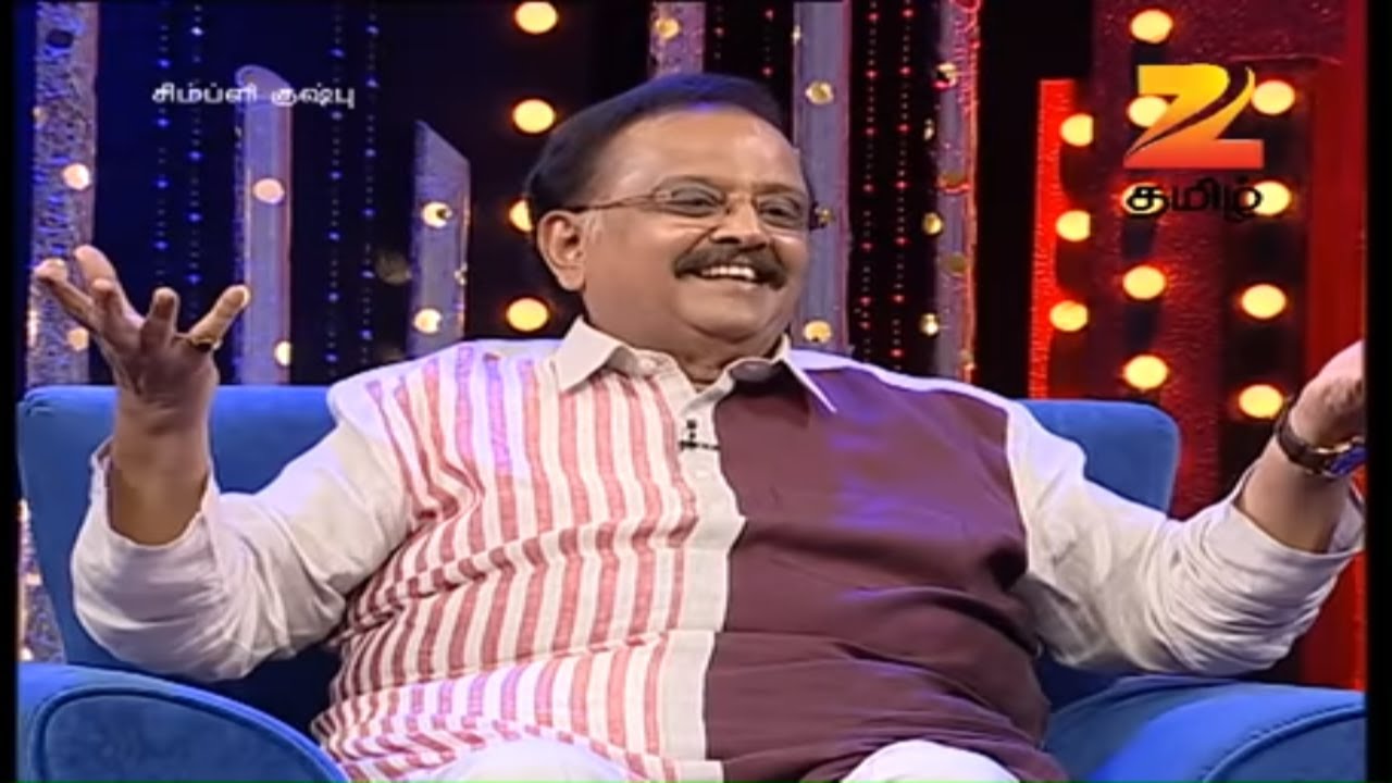 EP 17 - Просто Хушбу - Индийское тамильское телешоу - Же Тамил