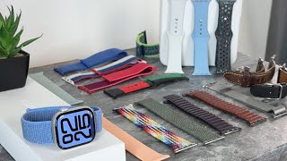 How SILVER Aluminum Apple Watch SERIES 10/11 Looks w/ DIFFERENT WATCH BANDS!