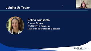 Certificate in Business Information Session- April 20th, 2026