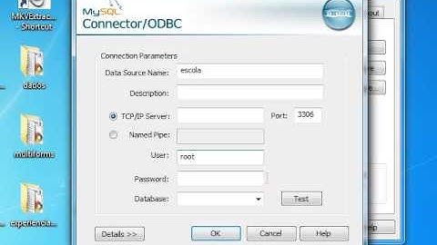 connect Mysql ODBC