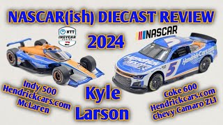 NASCAR Diecast Review ep.739| Kyle Larson 2024 Indy 500/Coke 600 2 Car Set 1:64