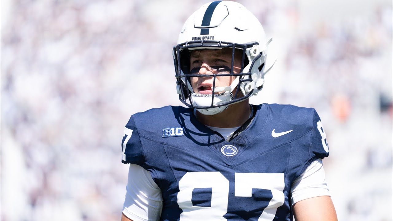 Penn State TE Andrew Rappleyea: 'This is The Best I've Ever Felt' 9/2 ...