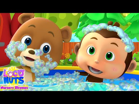 Splish Splash & Bake Away - Loco Nuts Rhymes: Bath Song & Pat-a-Cake Song for Kids!