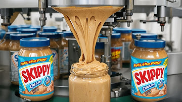 How Peanut Butter Is Made | Factory Process