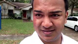 Realtor showing house with huge dog. Highly trained she says.