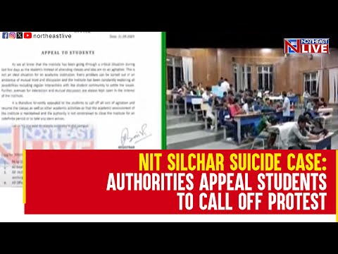 NIT-Silchar appoints new dean of academics after protests following campus  suicide