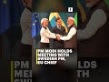 PM Modi holds meeting with Swedish PM, EU Chief