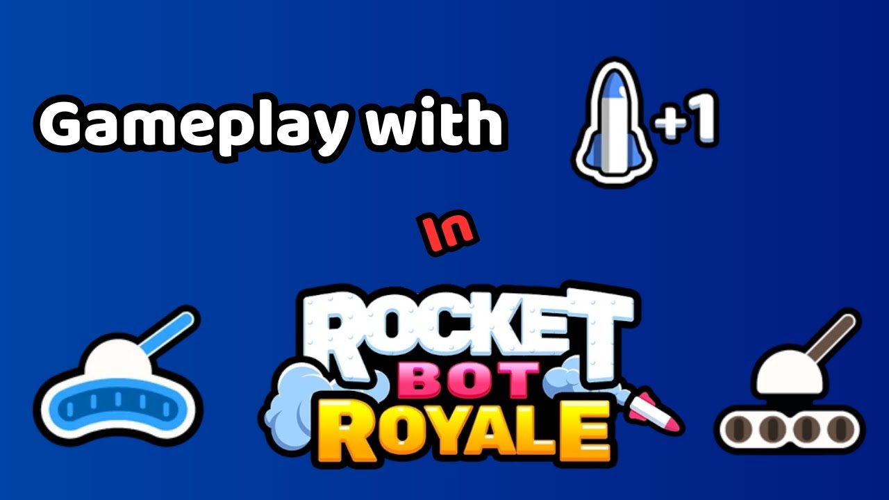 Rocket Bot Royale Gameplay with extra ammo perk 