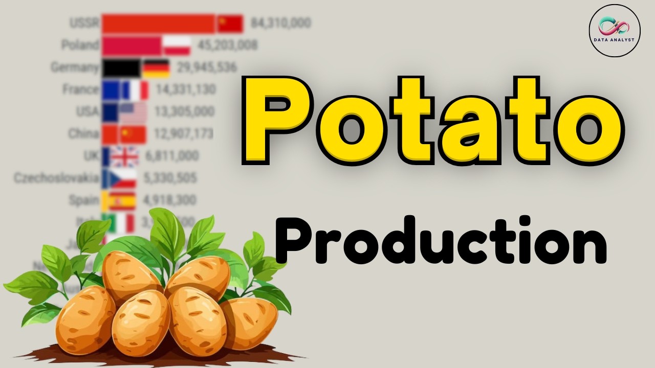 Топ-5 крупнейших стран-производителей картофеля в 2025 году