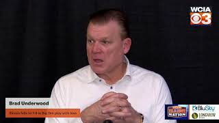 WATCH Brad Underwood's postgame press conference after Illinois falls to Iowa