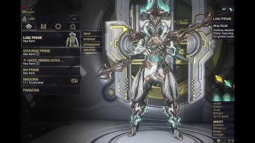 Warframe | Loki x Bo Prime Incarnon build | Solo level 9999 Steel Path Void Cascade & Disruption
