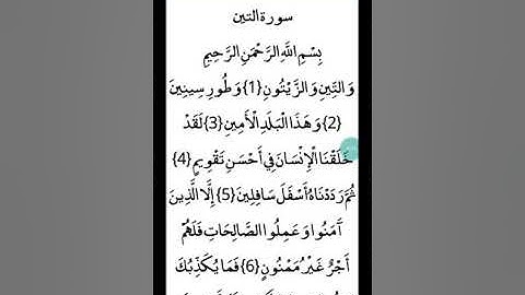 ترجمة القرآن الكريم باللغة البرماوية سورة التين  ( أبو حذيفة )