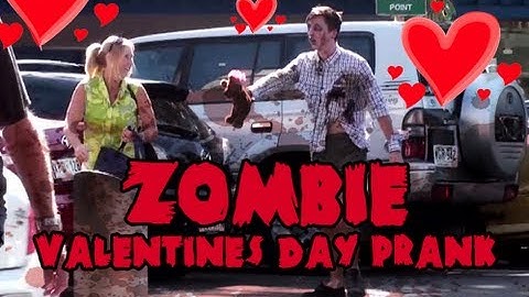 ZOMBIE Valentines Day Prank
