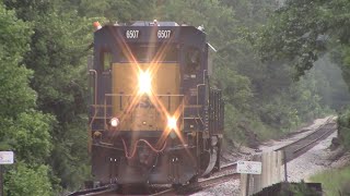 CSX 6507 lite leads CSX L827-04 in Lawrenceville, GA 8/4/22