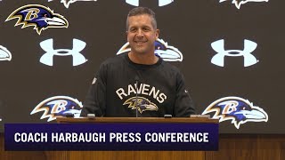 John Harbaugh on Media's Love of Lamar, Ravens | Baltimore Ravens
