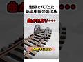 世界でバズった鉄道車輪の進化史