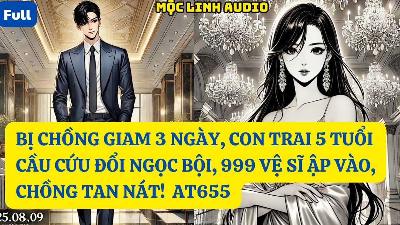 BỊ CHỒNG GIAM 3 NGÀY, CON TRAI 5 TUỔI CẦU CỨU ĐỔI NGỌC BỘI, 999 VỆ SĨ ẬP VÀO, CHỒNG TAN NÁT!  AT655