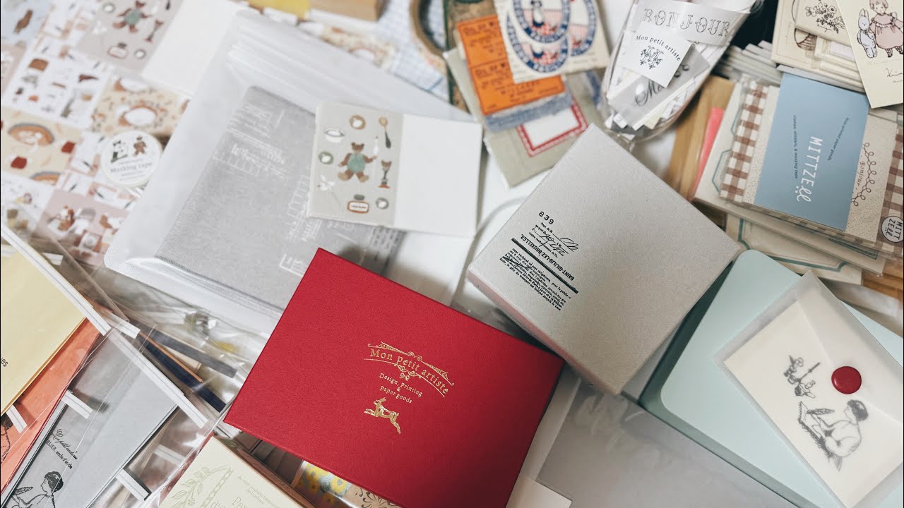 【声あり】紙博in京都2024 購入品🚢【紙もの】