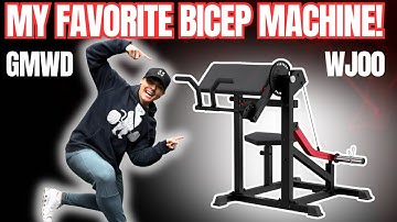 GMWD WJ00 Review | Budget Bicep and Tricep Machine for Home Gyms