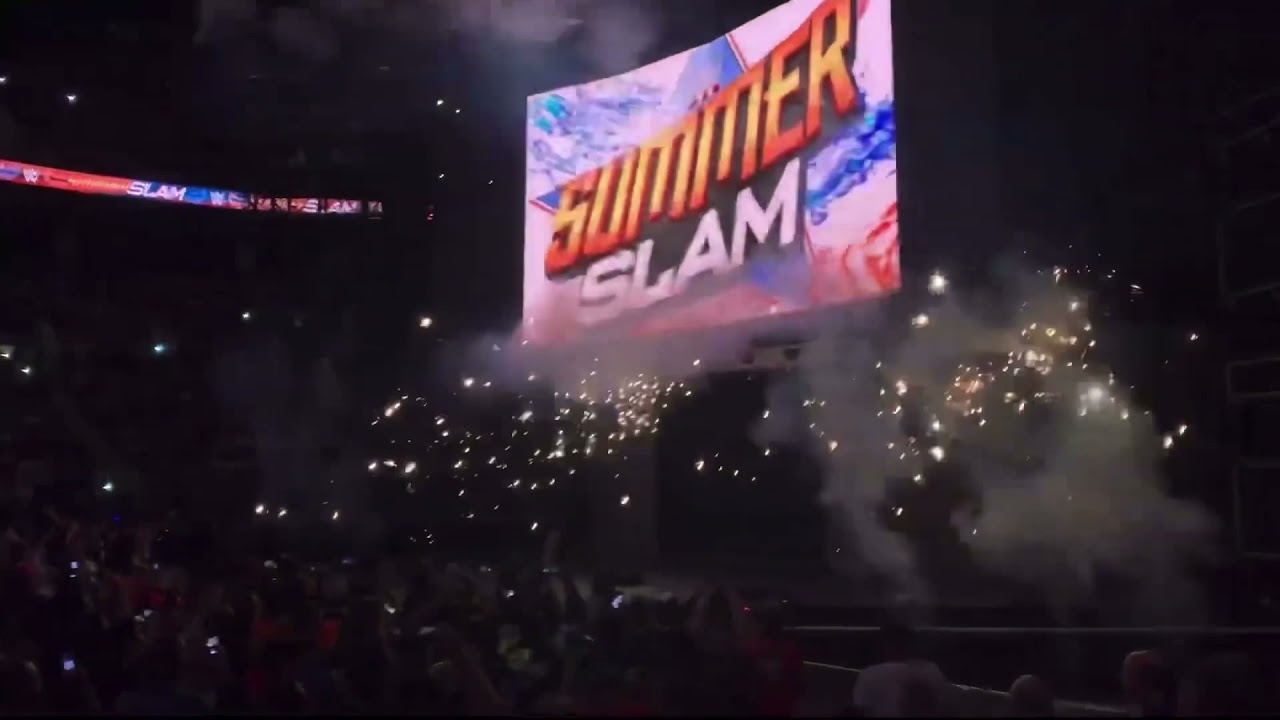 WWE Summerslam 2019 Pyro LIVE