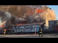 Smoke advisory issued after crews contain massive fire at Oakland lumber yard