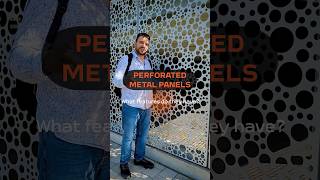 What did you know about the perforated metal panels? (Part.2) #municharchitecture