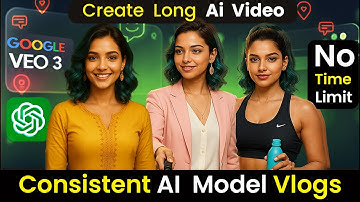 How to Create Long AI Influencer video 🔥|  FREE & Unlimited  |  Nano Banana, ChatGPT and Google Flow