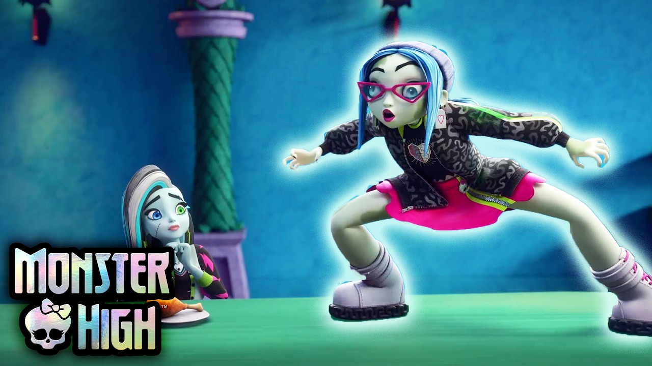 La spirale de points bonus de Ghoulia ! 🧠⚡ | Monster High France