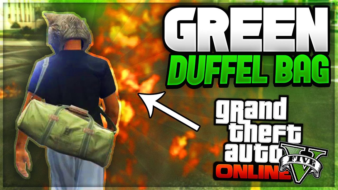 GTA 5 ONLINE *NEW & SOLO* Green Duffel Bag Glitch "After Patch 1.39