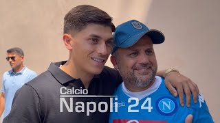 FAVASULI emozionato, sentite cosa gli dicono I TIFOSI del NAPOLI 🥹💙