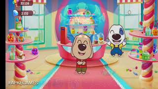 Talking Tom Candy Run Adventure Ben vs Roy Raccoon Gameplay Android ios screenshot 3